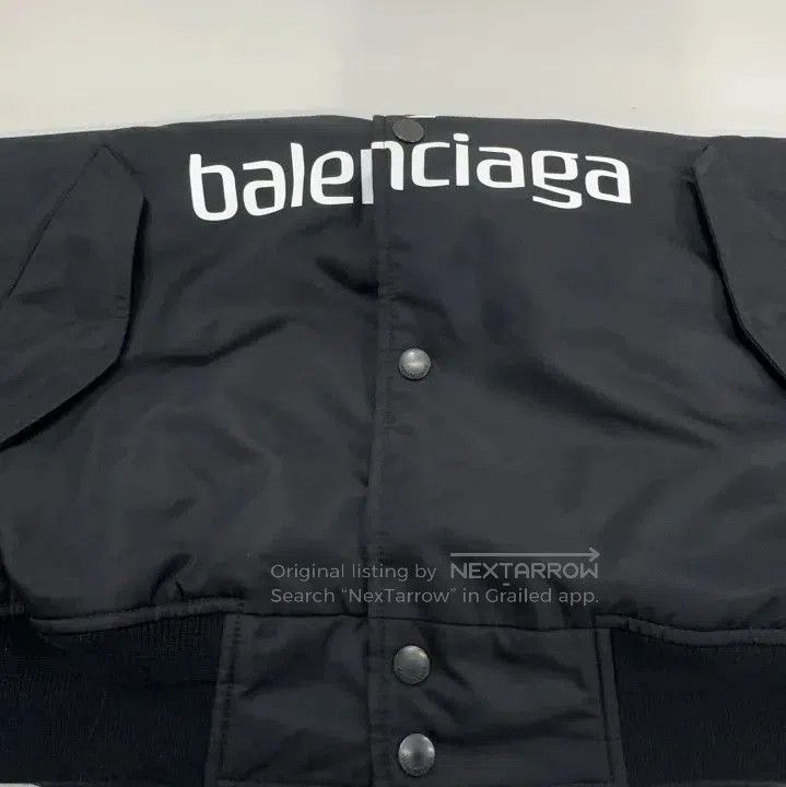 Balenciaga Balenciaga Black Soccer Team Jacket for Men. Size US M / EU 48-50 / 2 - 4 Thumbnail