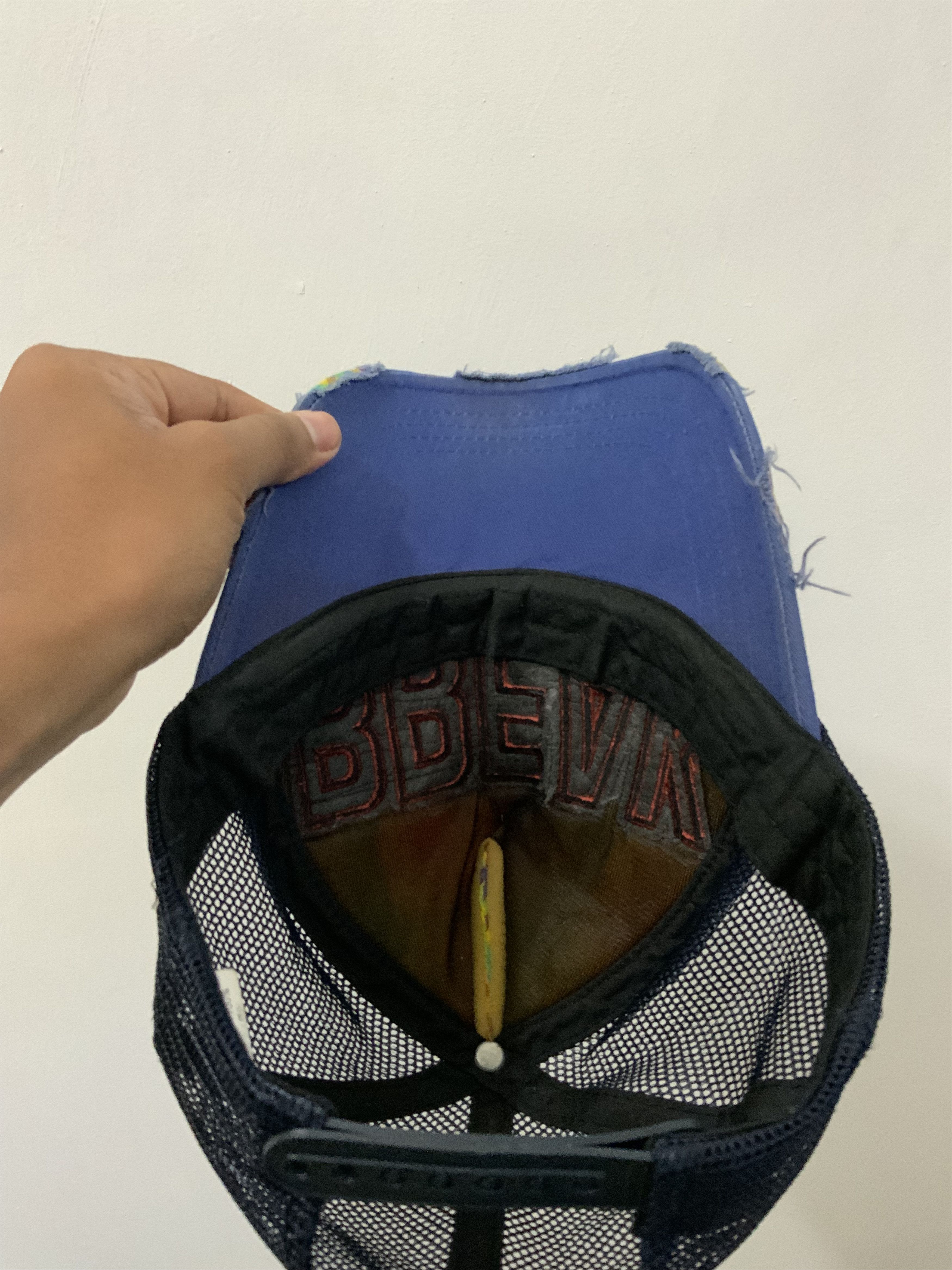 If Six Was Nine Break Distressed Trucker Hat Size ONE SIZE - 9 Thumbnail