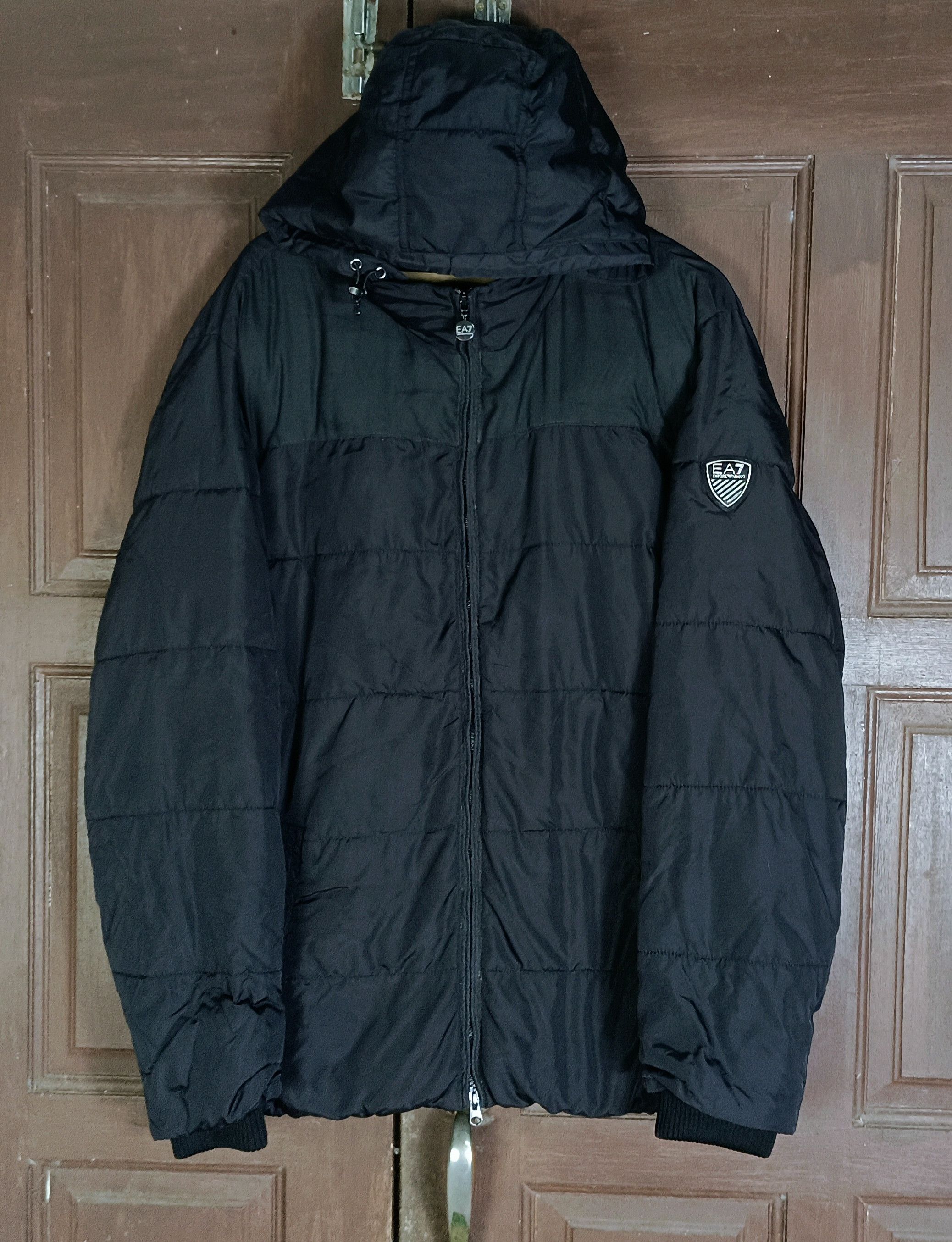 Emporio Armani Emporio Armani Puffer Super Black Jacket Size US XL / EU 56 / 4 - 1 Thumbnail