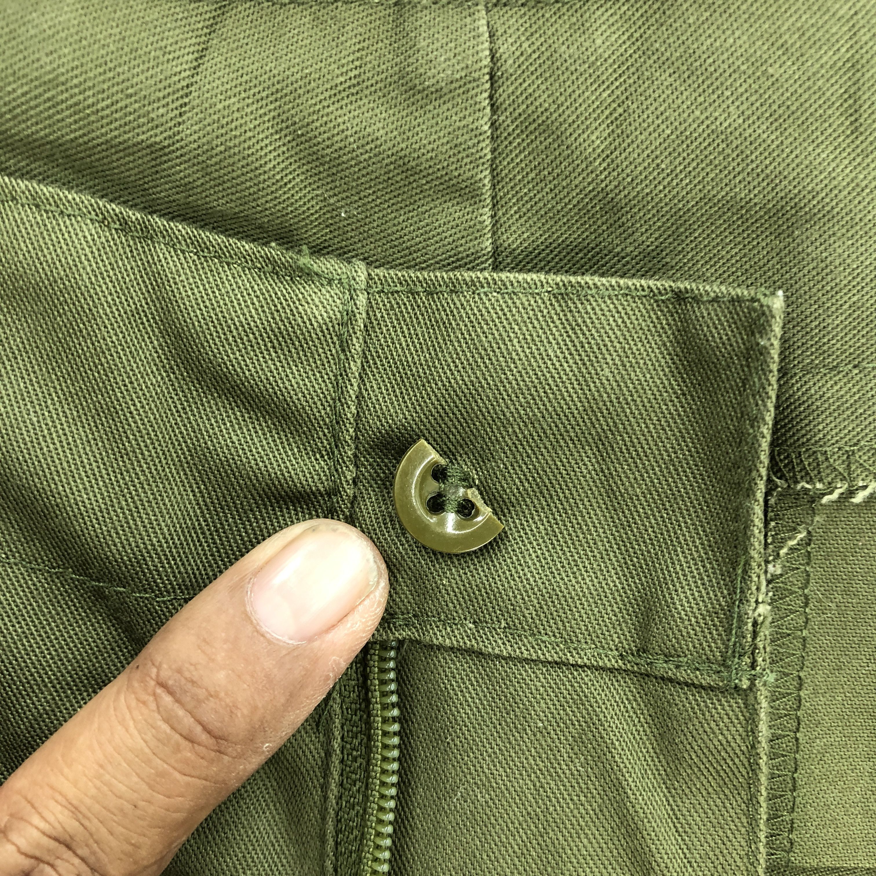 Army Of Me Vintage 50's British Military Combat Trousers Cargo Pants Size US 32 / EU 48 - 7 Thumbnail