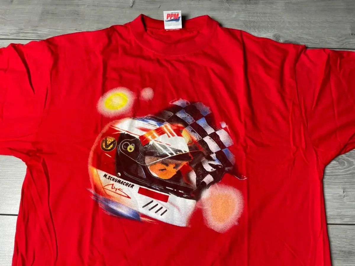 Formula 1 Michael Schumacher T-shirt race formula one size XXLARGE Size US XXL / EU 58 / 5 - 3 Thumbnail
