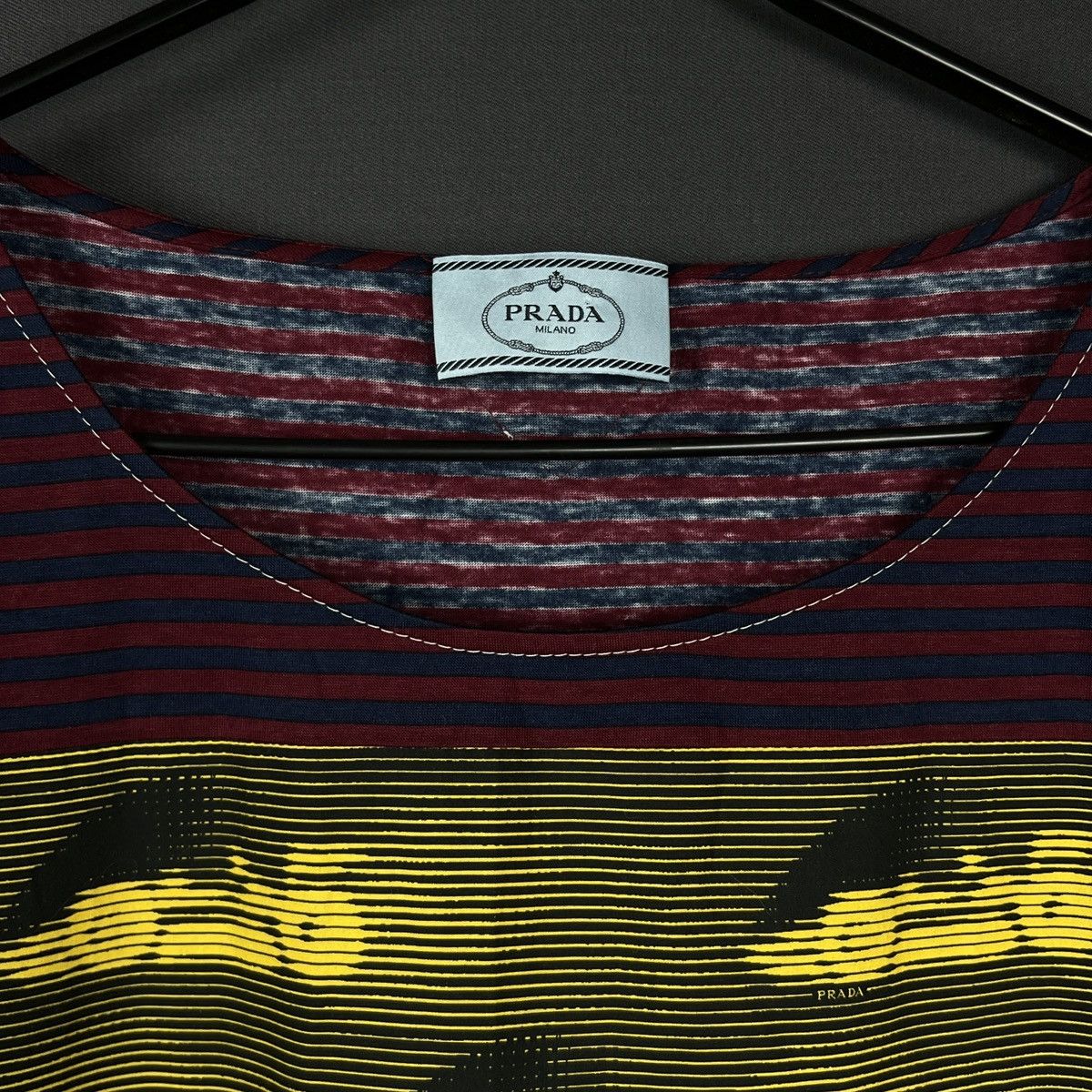 Prada Prada Multi-Fabric Striped Graphic women’s Long Sleeve S Size S / US 4 / IT 40 - 2 Thumbnail