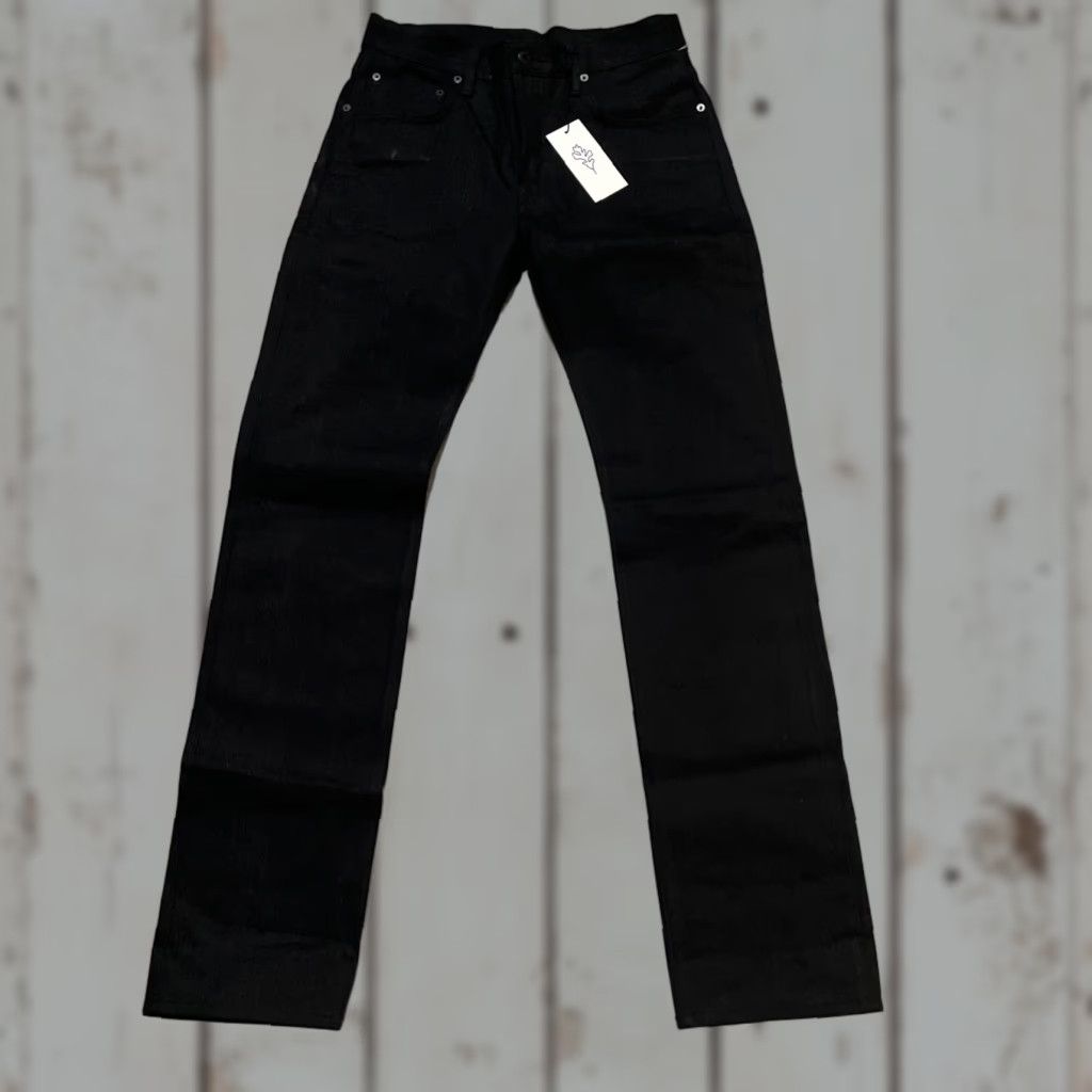 Vintage Ginew Selvedge Black Denim Jeans Made In USA 30 NWT Unisex Adults Jeans Shirt? Size US 30 / EU 46 - 1 Thumbnail