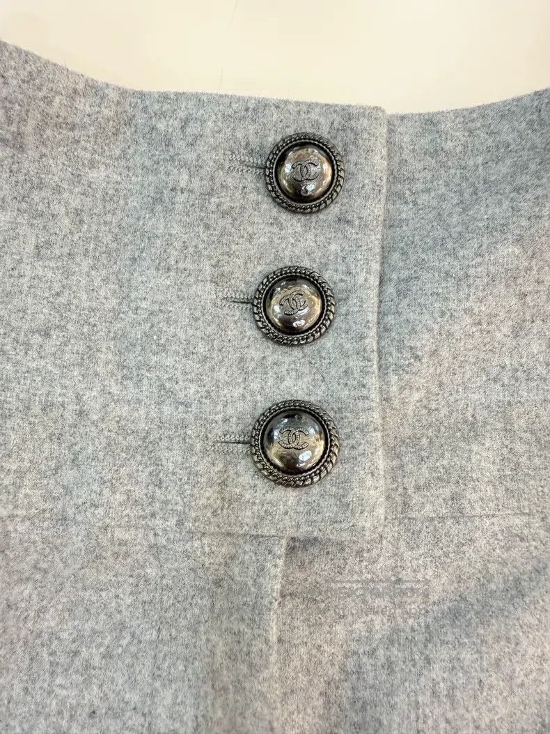 Chanel Chanel Pearl wool casual pants Size 42" / US 20 - 3 Thumbnail