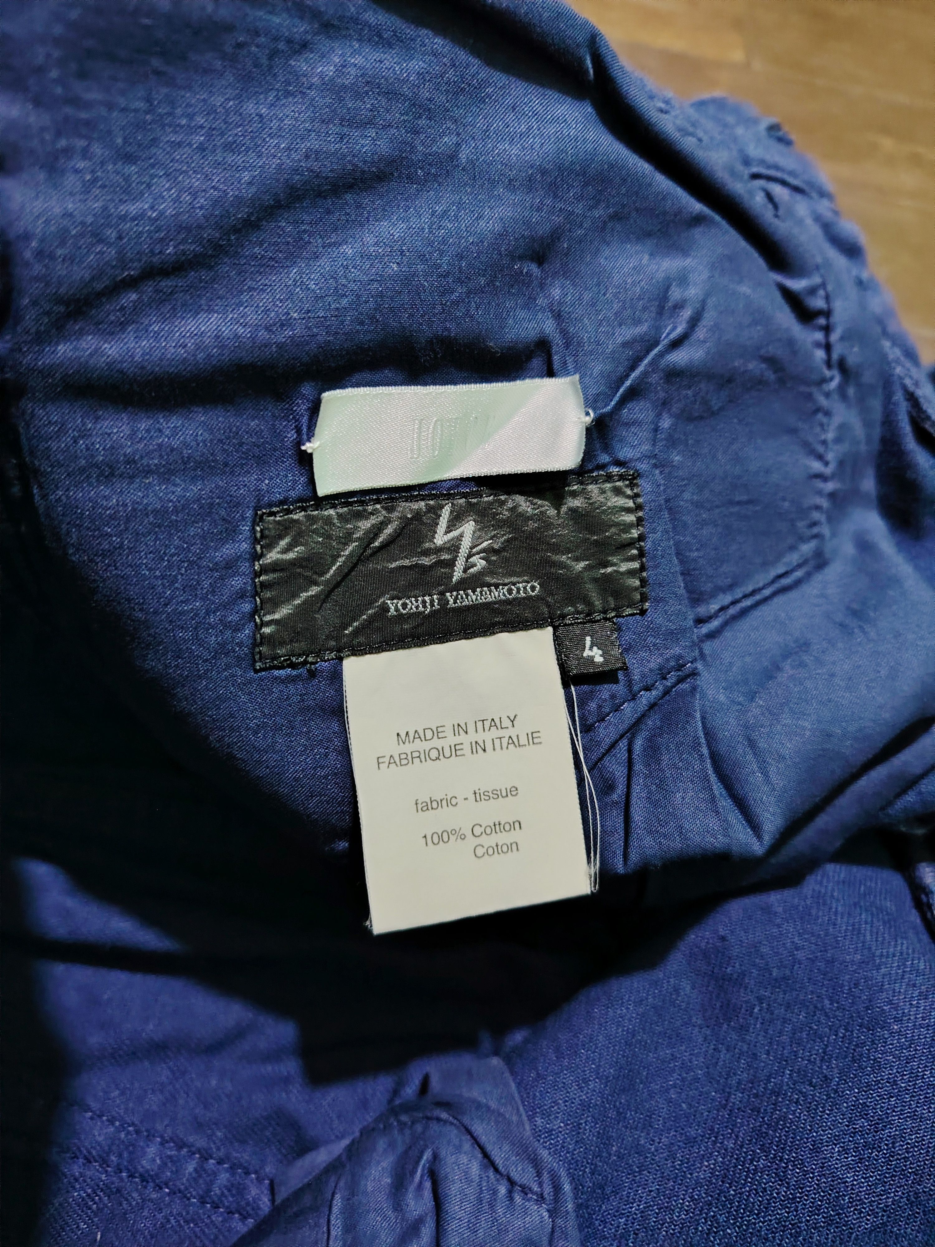 Yohji Yamamoto Y'S - YOHJI YAMAMOTO - Vintage - 5 pockets Pant Size US 34 / EU 50 - 5 Thumbnail