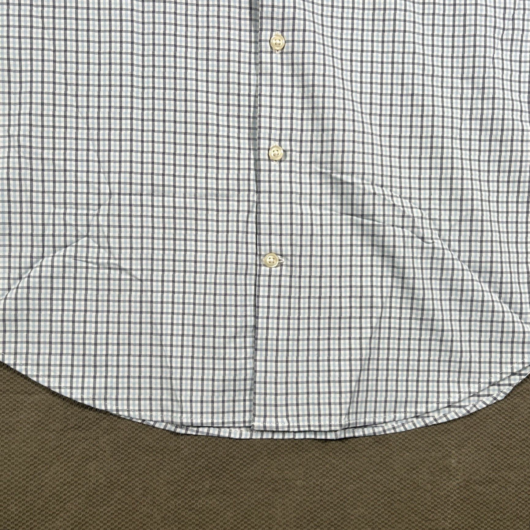 Peter Millar Peter Millar Summer Comfort Shirt Mens L Blue Checkered Button Up Preppy Size US L / EU 52-54 / 3 - 5 Thumbnail