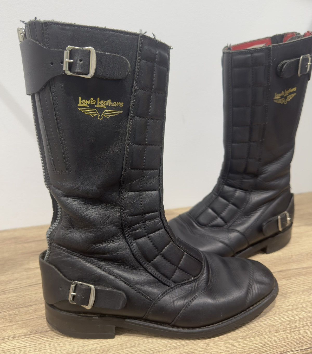 Lewis Leathers Lewis Leathers Road Racer Boots No.177 Talla 41 Hombre Size US 8 / EU 41 - 1 Thumbnail