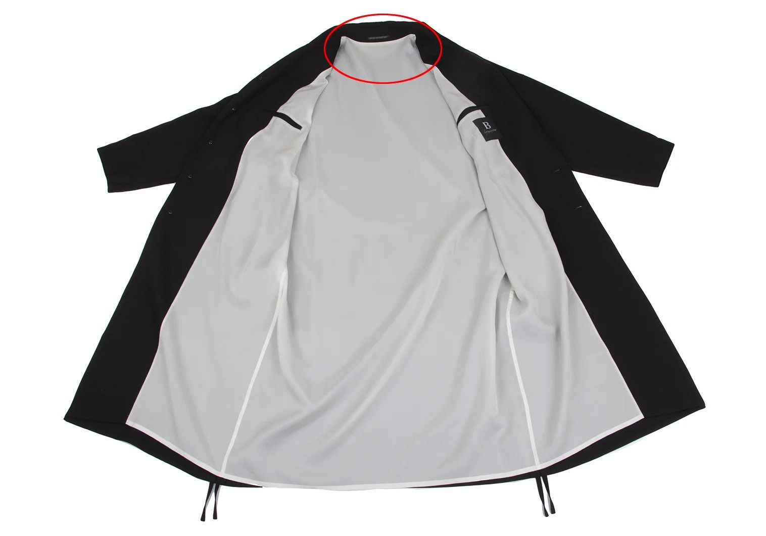 Yohji Yamamoto Yohji Yamamoto Wool Long Coat with Flap Pockets Size US S / EU 44-46 / 1 - 9 Thumbnail