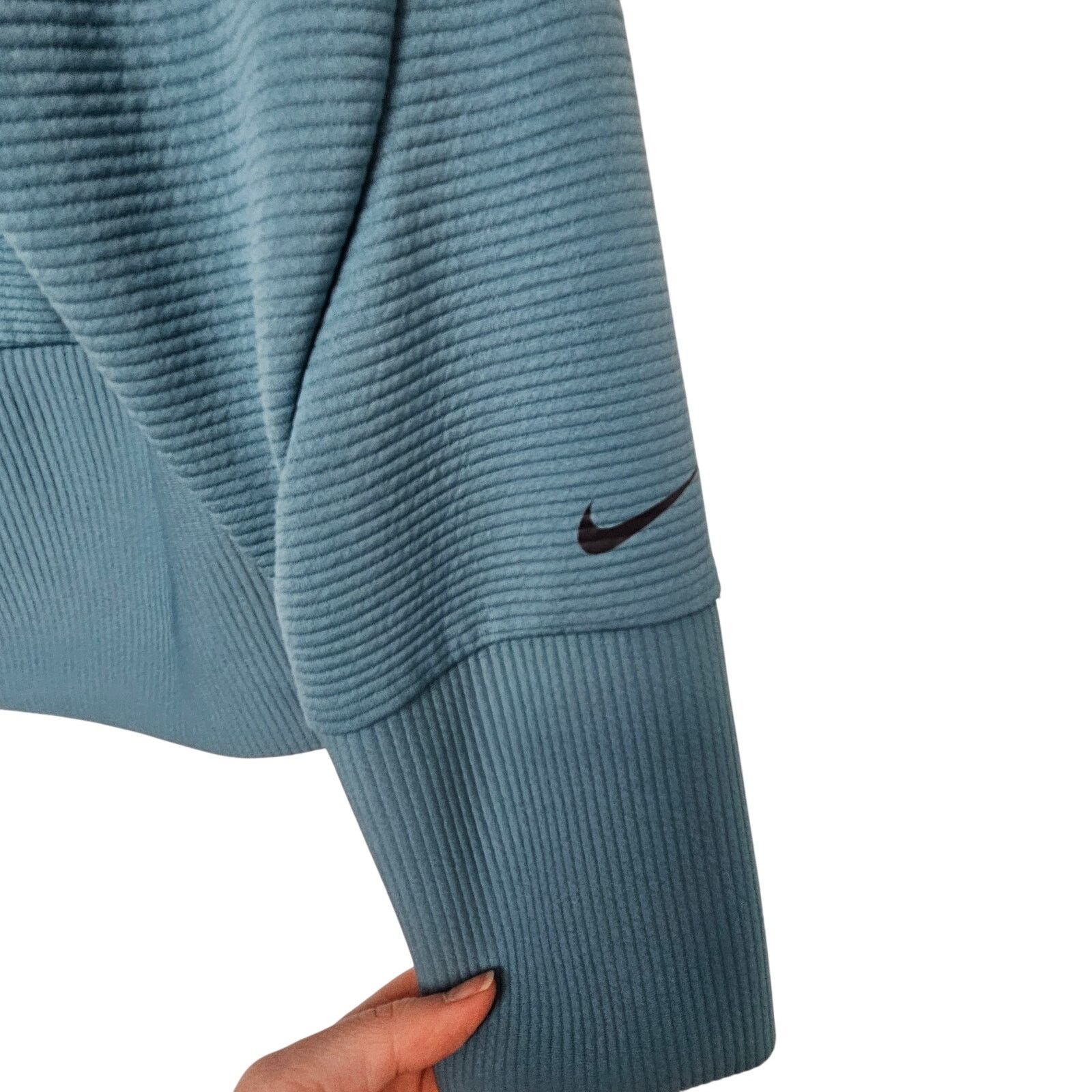 Nike Nike Womens Dri-Fit Funnel Neck Athletic Top Size M Sporty Size M / US 6-8 / IT 42-44 - 4 Thumbnail