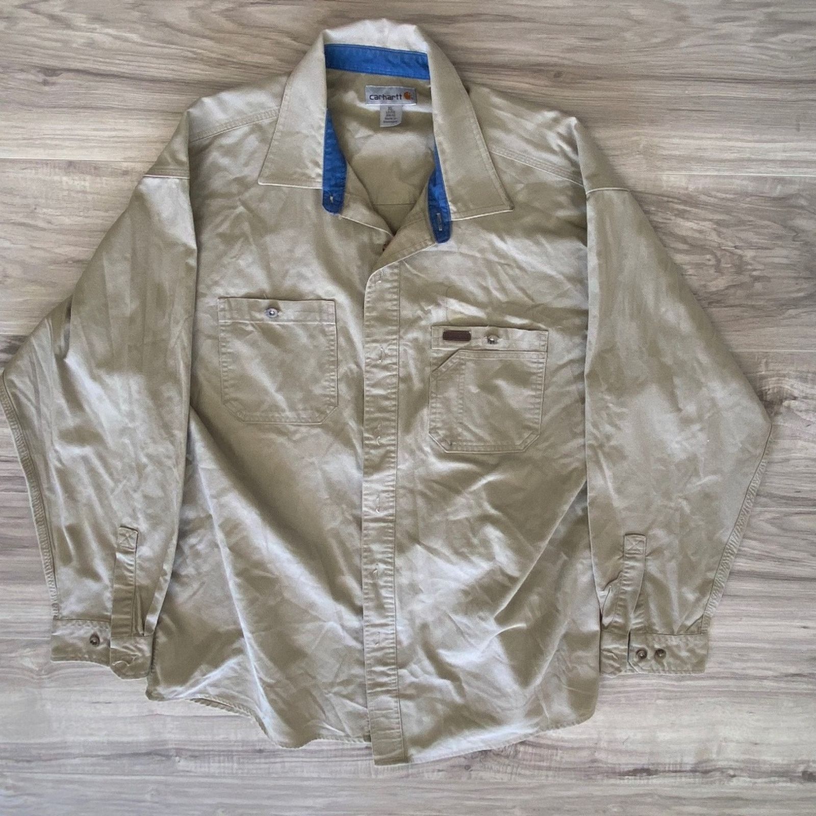 Carhartt Carhartt Canvas Rugged Professional Button Down - XL Size US XL / EU 56 / 4 - 1 Thumbnail