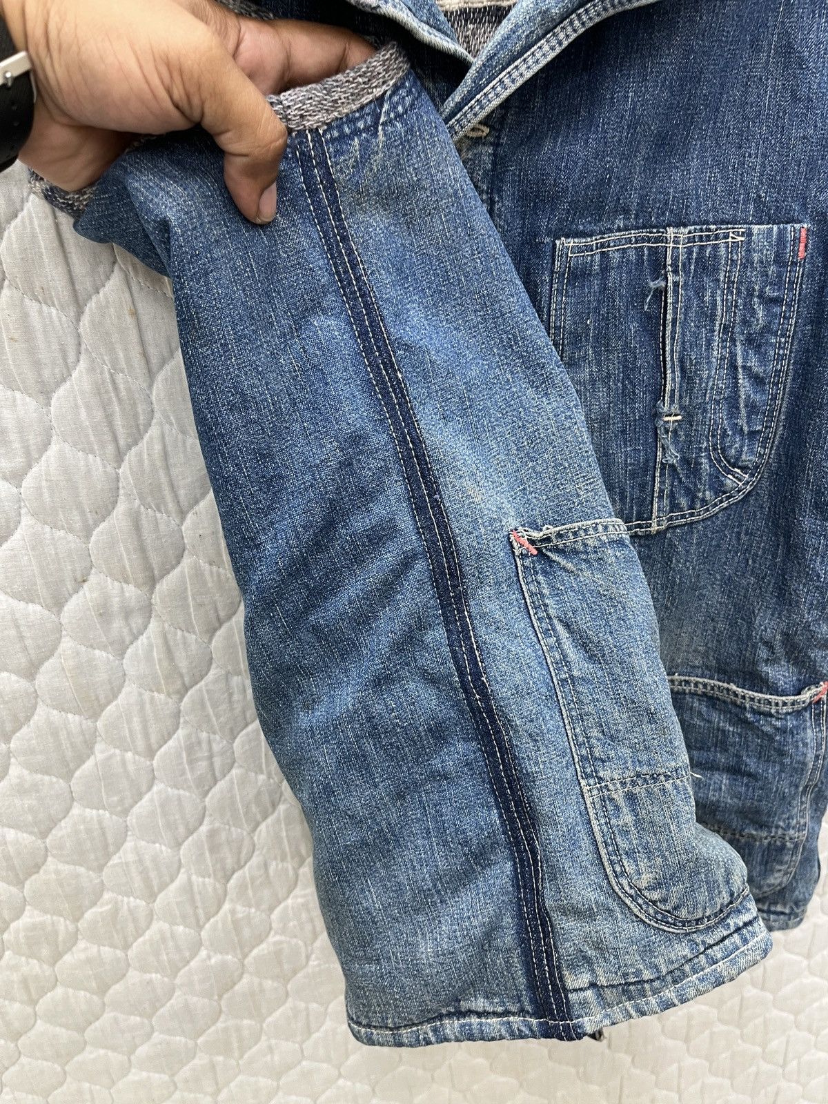 Sears 🔥🔥🔥STEALS VTG SEARS DENIM VEST REWORKED Size US S / EU 44-46 / 1 - 17 Thumbnail