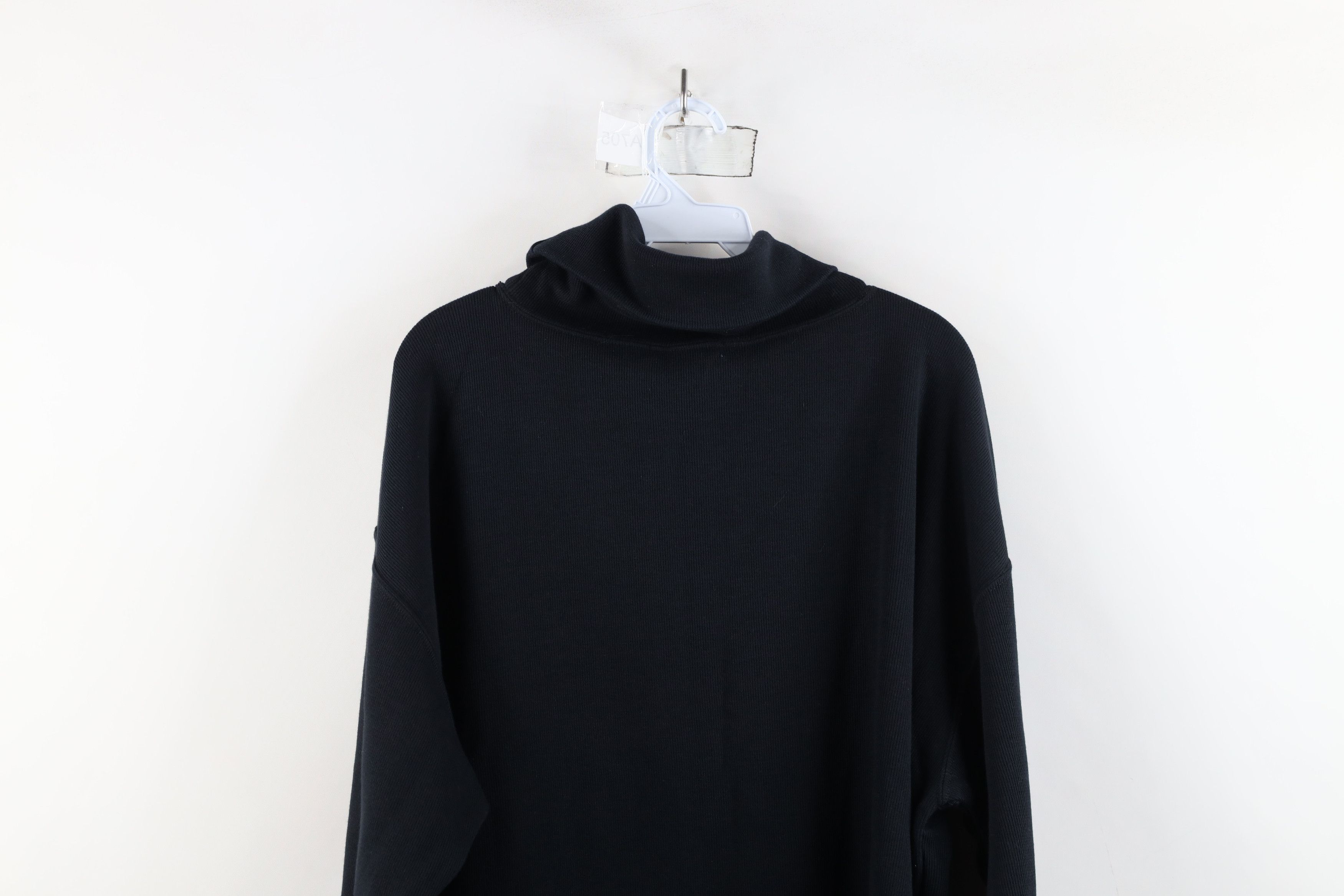 Express × Vintage Vintage 90s Express Thermal Ribbed Knit Turtleneck T-Shirt Size M / US 6-8 / IT 42-44 - 10 Thumbnail