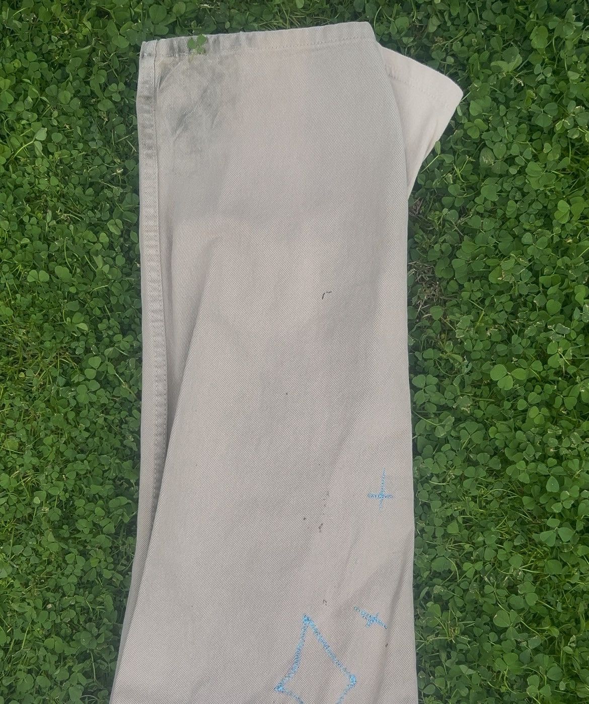 Calvin Klein Y2k baggie jeans with flare at bottom Size US 33 - 3 Thumbnail