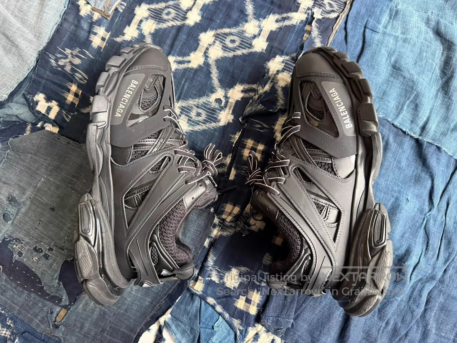Balenciaga Black Hitop Sneakers Size 9. Size US 9 / EU 42 - 2 Thumbnail