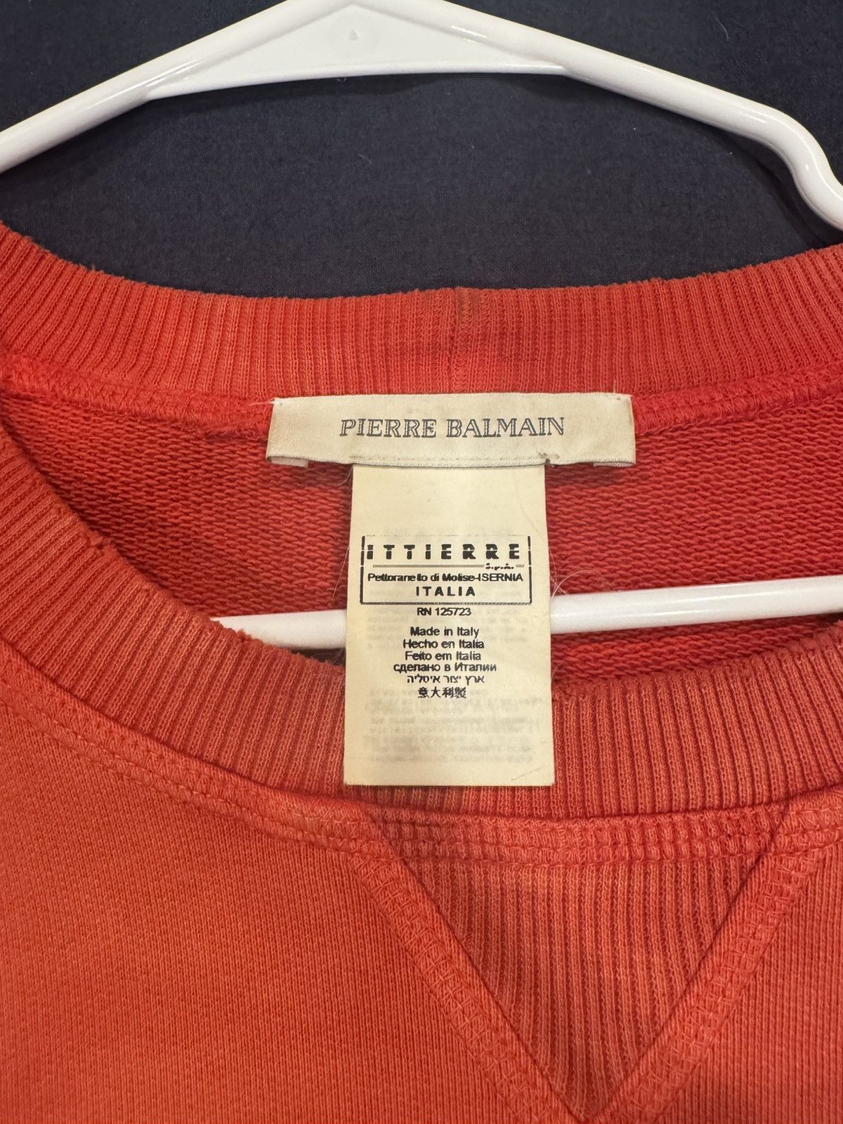 Pierre Balmain Pierre Balmain Ombre Sweater Size US L / EU 52-54 / 3 - 2 Thumbnail
