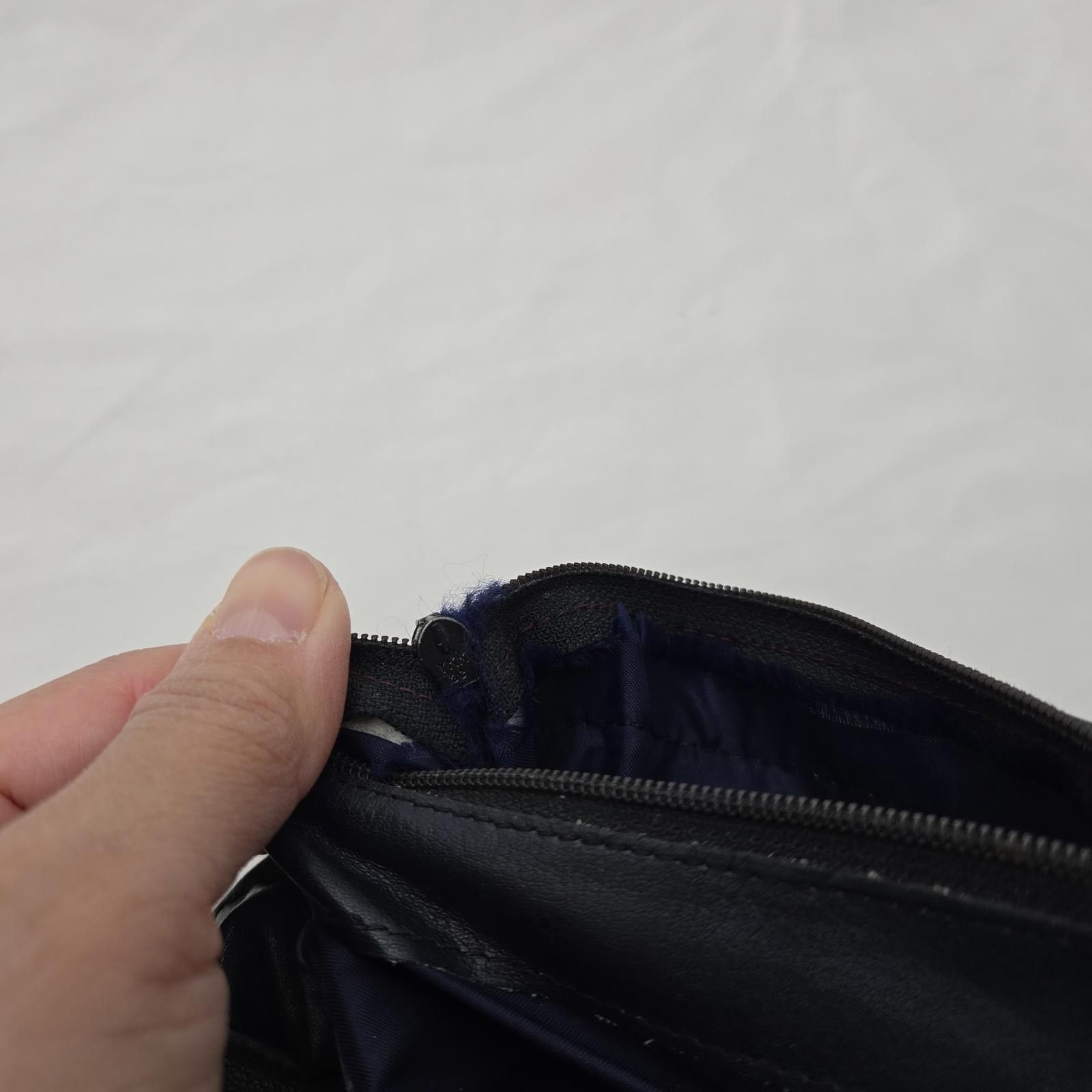 Gucci Vintage Gucci Wallet Long Bifold Blue Leather Size ONE SIZE - 10 Thumbnail