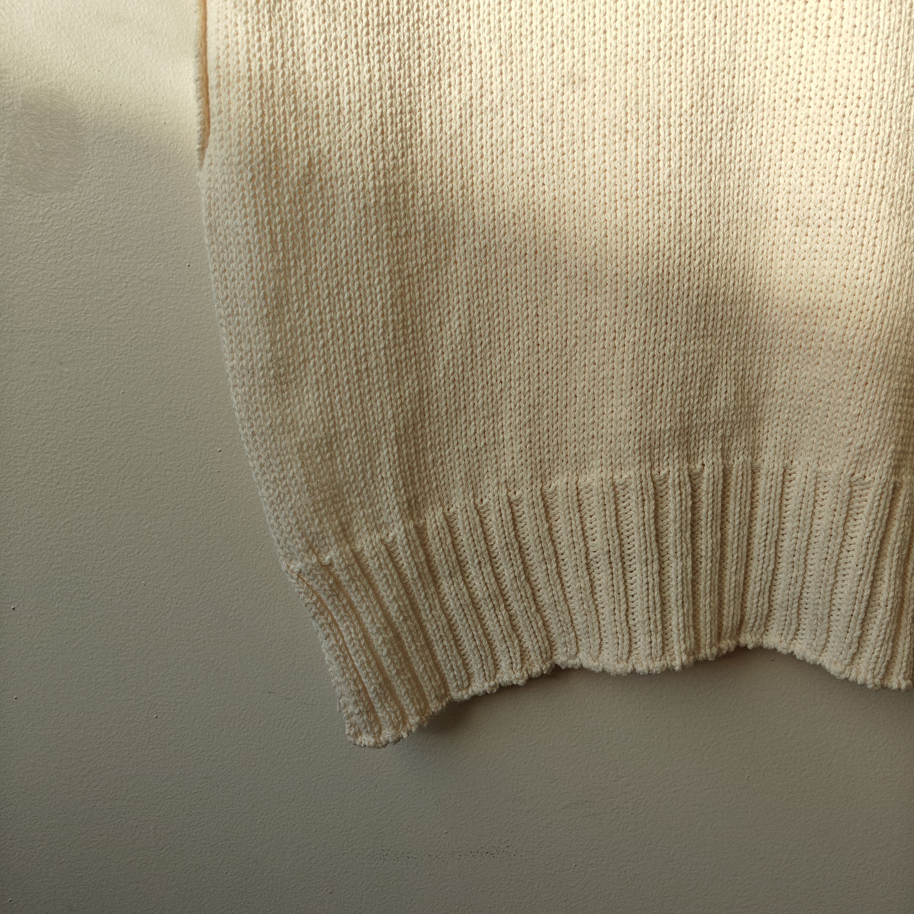 Y's LNWOT Distressed v neck sweater collegiate ivy Size US M / EU 48-50 / 2 - 7 Thumbnail