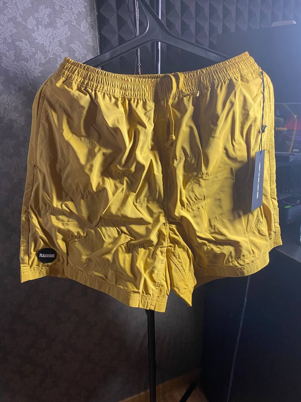 Pleasures Pleasures - Refresh Nylon Active Short 'Mustard' Size US 32 / EU 48 - 6 Thumbnail