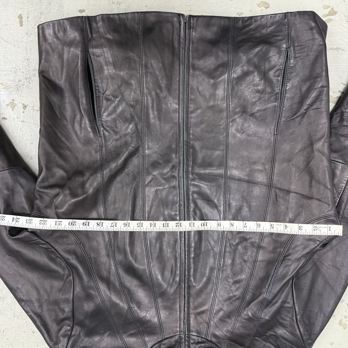 Leather M Julian Unique Genuine Leather Jacket Size US L / EU 52-54 / 3 - 4 Thumbnail