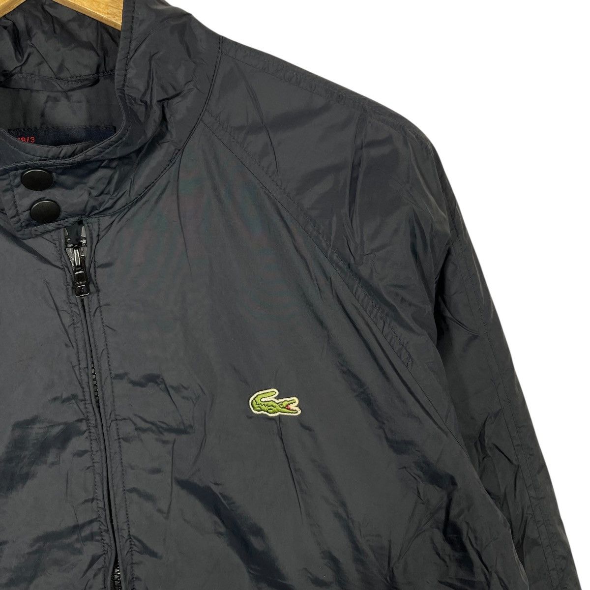 Lacoste Lacoste Navy Lightweight Jacket Full Zip Harrington Style Size US M / EU 48-50 / 2 - 5 Thumbnail