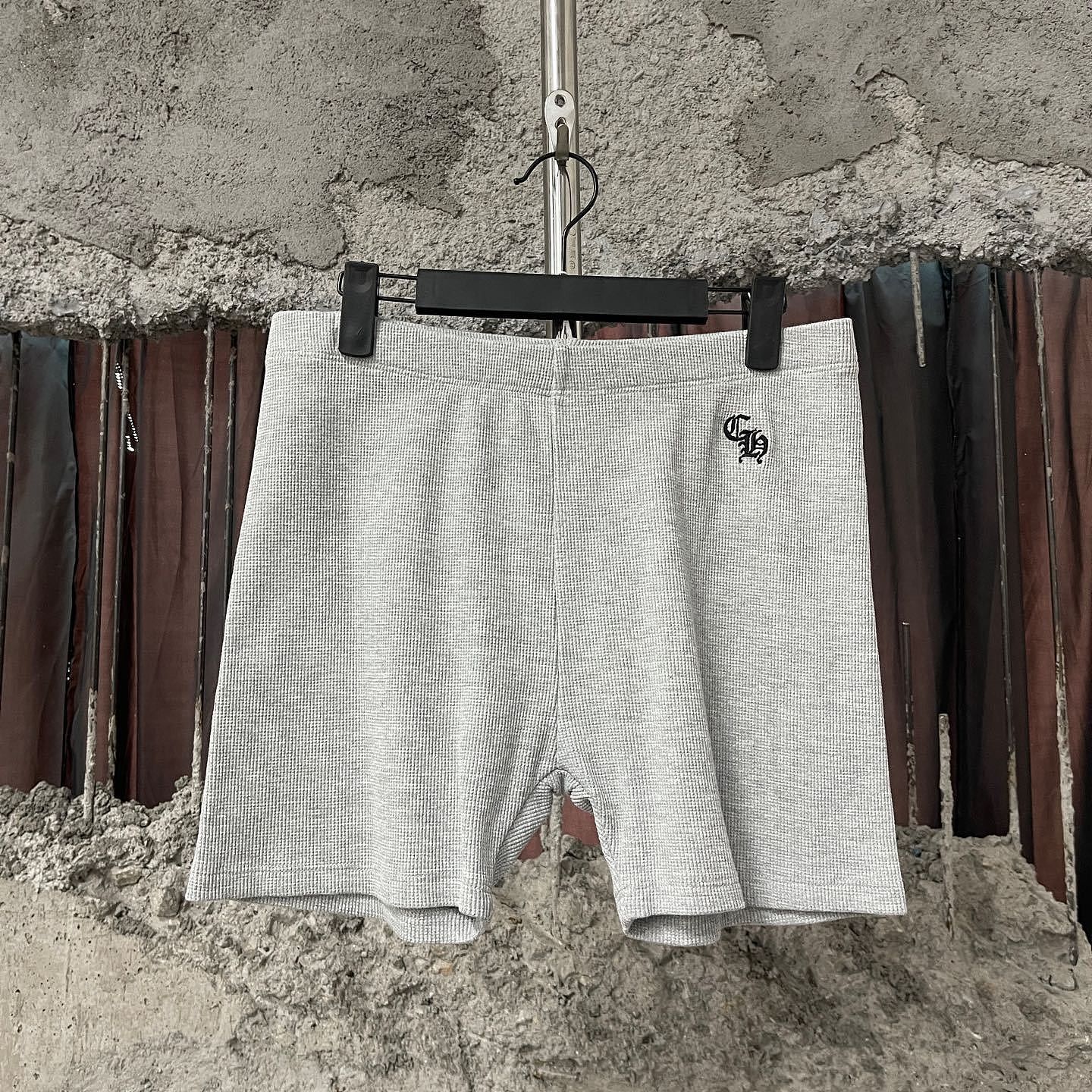 Chrome Hearts Chrome Hearts Waffle Knit Logo Shorts US 32 Size US 32 / EU 48 - 1 Thumbnail