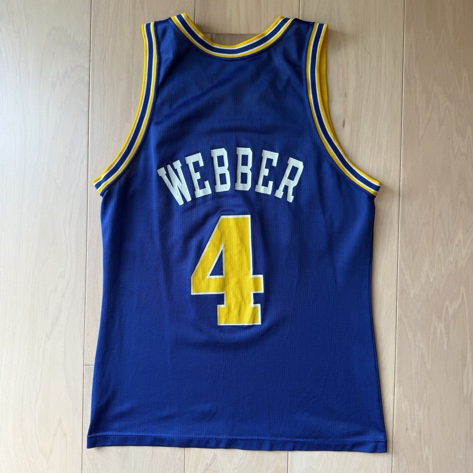 Champion × Vintage Chris Webber Golden State Warriors Jersey Blue 90s Champion Size US M / EU 48-50 / 2 - 6 Thumbnail