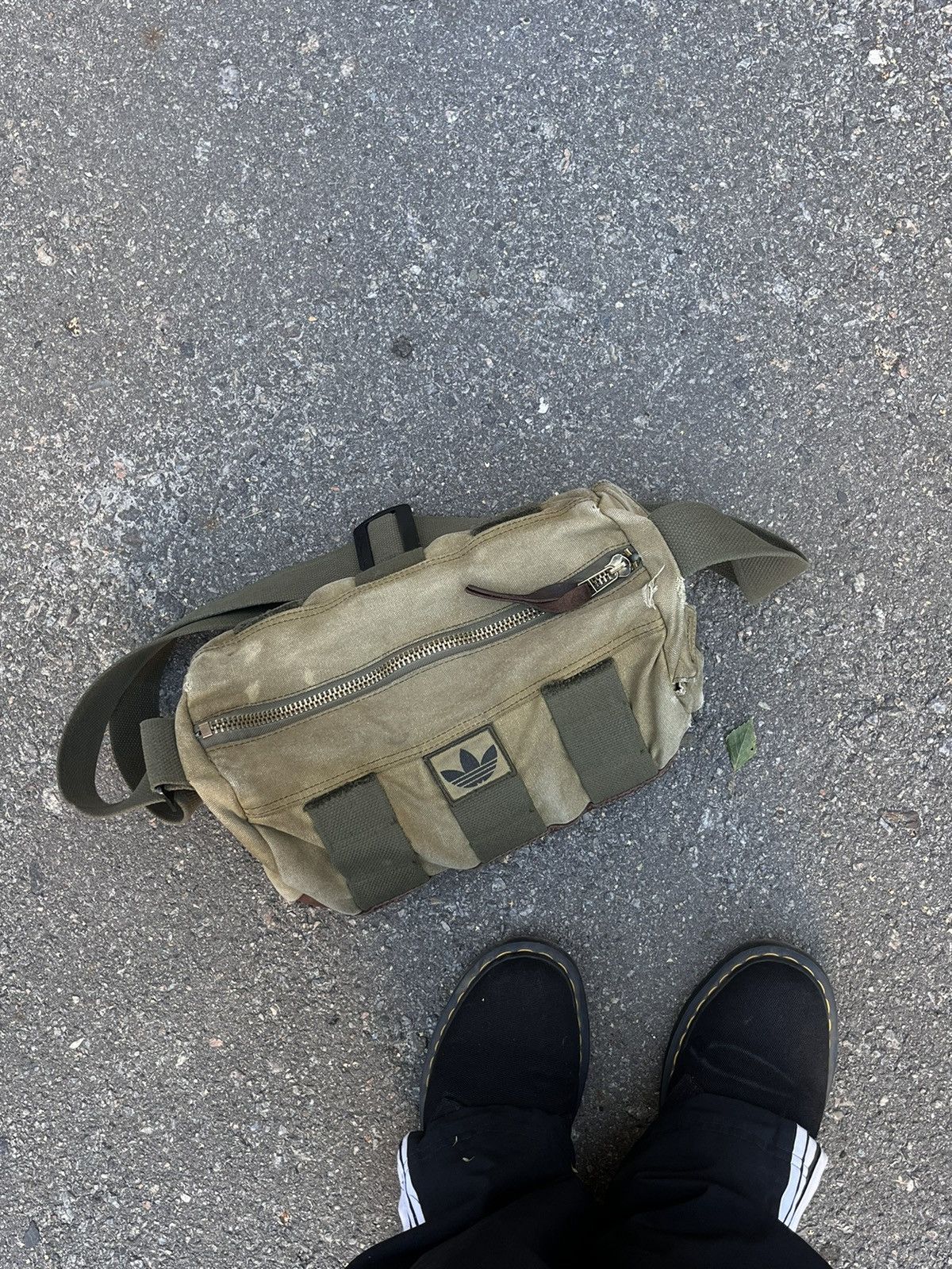 Adidas × Diesel × Japanese Brand 🔥90’s Adidas Military Y2k Sling Bag Crossbody Multipocket Size ONE SIZE - 5 Thumbnail