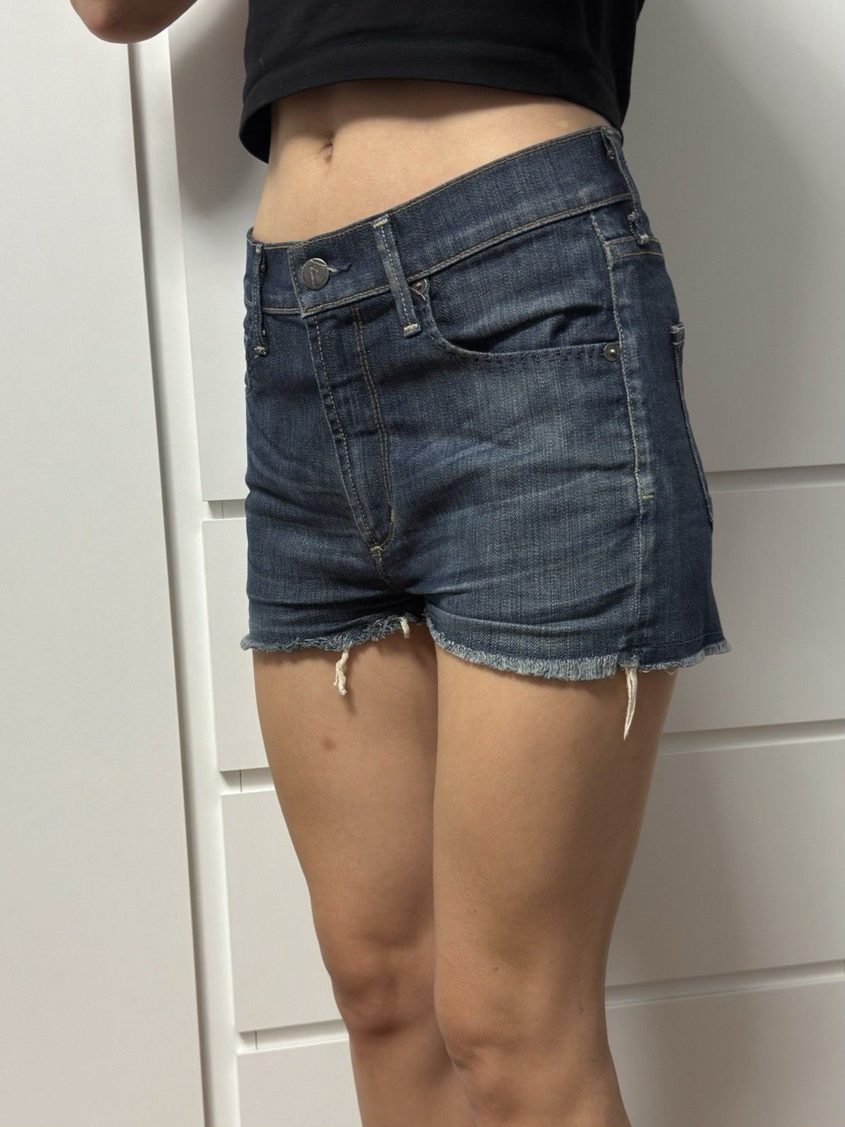 Citizens Of Humanity Citizens Of Humanity Boogie Denim Shorts Mid Rise Size 25 Size 25" / US 0 / IT 36 - 3 Thumbnail