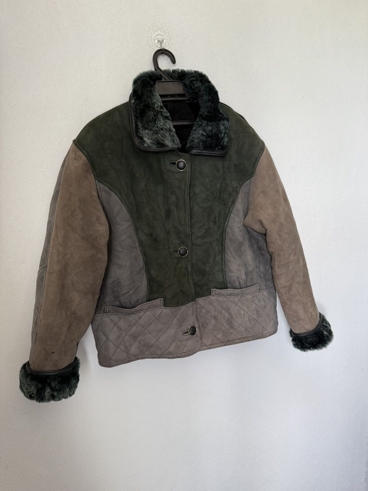 Kadoya MULTI COLOUR SHEEP LEATHER SOFT WITH SHERPA JACKET Size M / US 6-8 / IT 42-44 - 2 Thumbnail