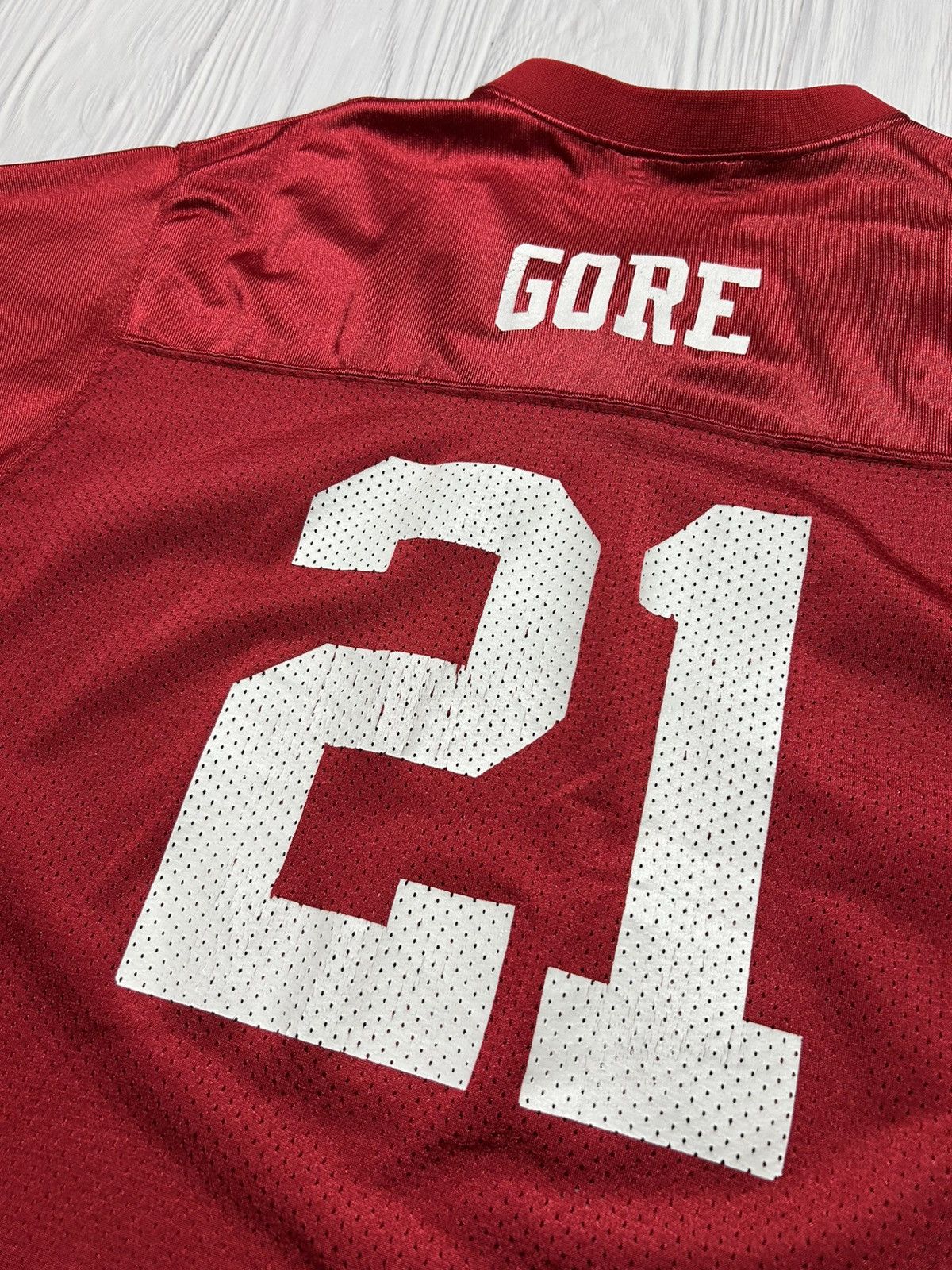 NFL Vintage GORE 21 NFL Reebok Jersey Size 18-20 Size XL / US 12-14 / IT 48-50 - 4 Thumbnail