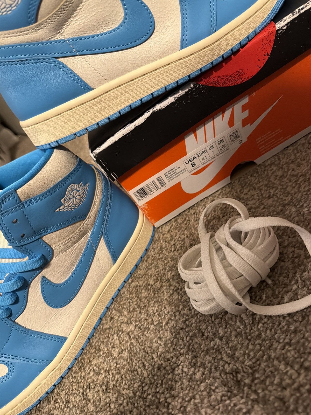 Jordan Brand Jordan 1 unc reimagine Size US 8 / EU 41 - 3 Thumbnail