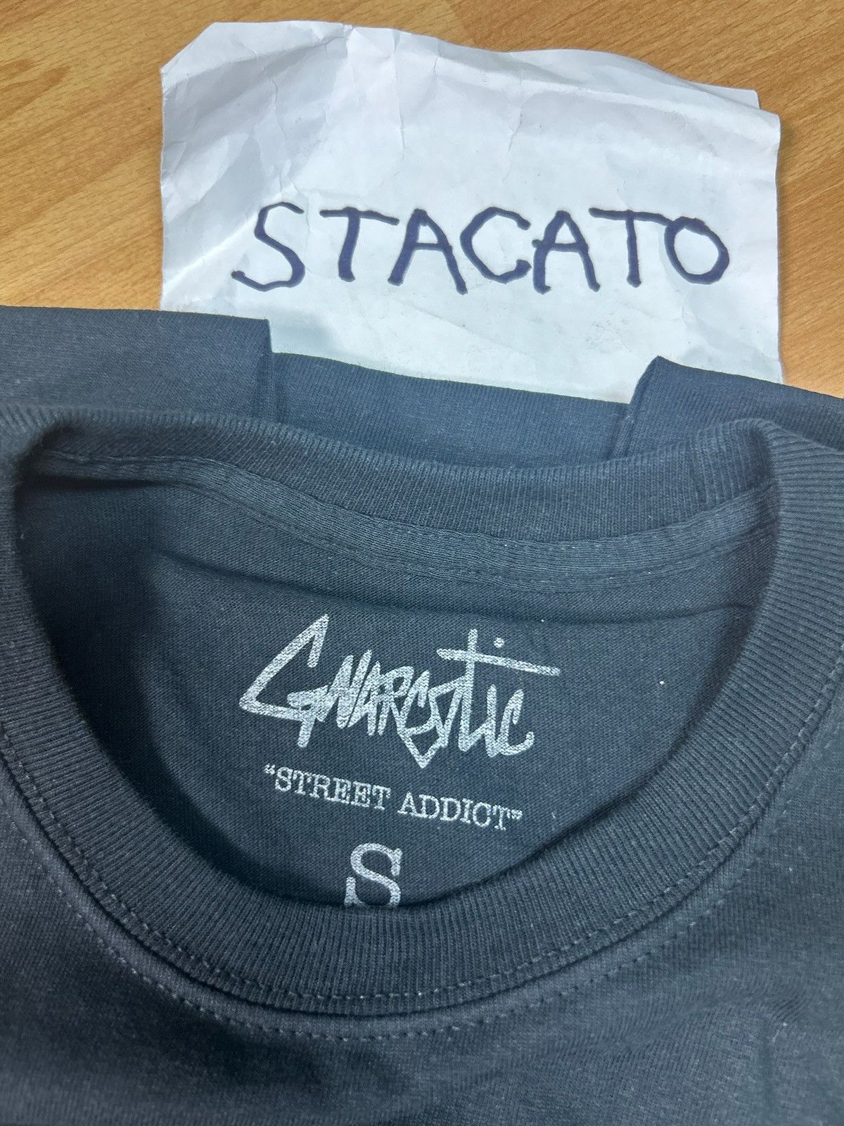 Gnarcotic × Rap Tees Gnarcotic Lil Gnar Butterfly Tee Black Size US S / EU 44-46 / 1 - 4 Thumbnail