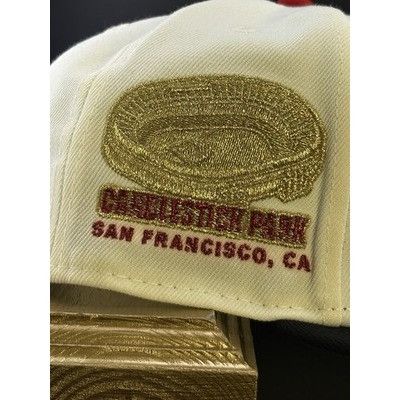New Era San Francisco Giants 59FIFTY LE/36 Candlestick Park Gold Scr Size ONE SIZE - 2 Thumbnail