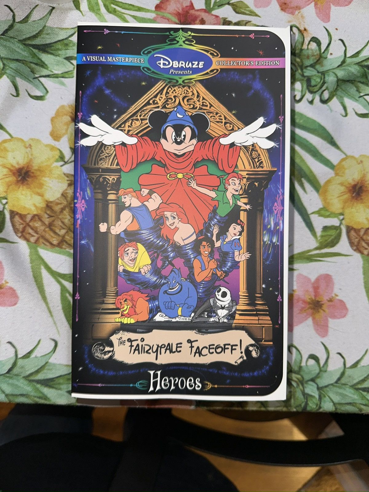 Darien Bruze DBRUZE - DISNEY HEROES TEE - FAIRYTALE FACE-OFF (XL) Size US XL / EU 56 / 4 - 6 Thumbnail