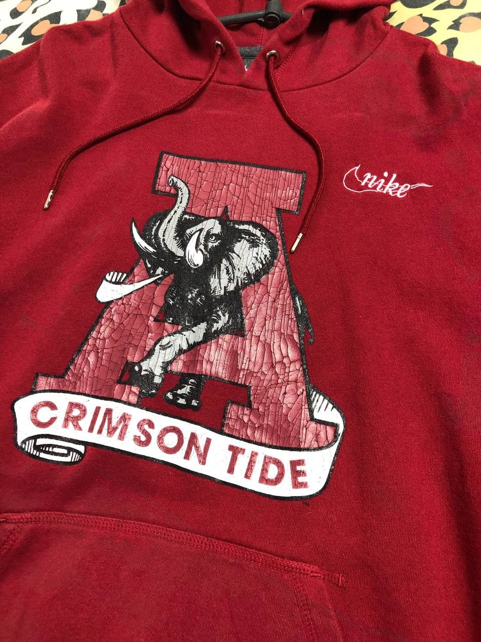 Nike × Vintage 90’s NIKE RARE SWOOSH BIG LOGO RETRO OVERSIZED SWEATSHIRT Size US XL / EU 56 / 4 - 7 Thumbnail
