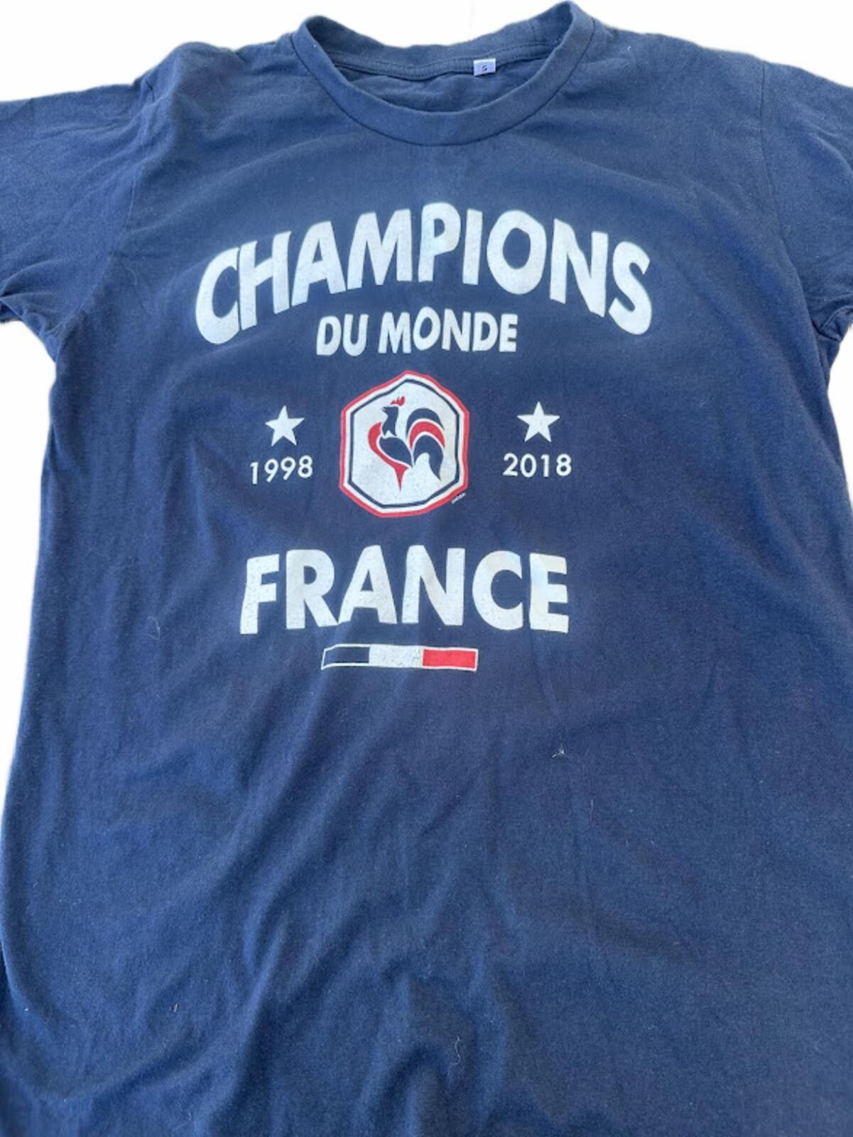 Other France Champions Du Monde Soccer Tee Size US S / EU 44-46 / 1 - 1 Thumbnail