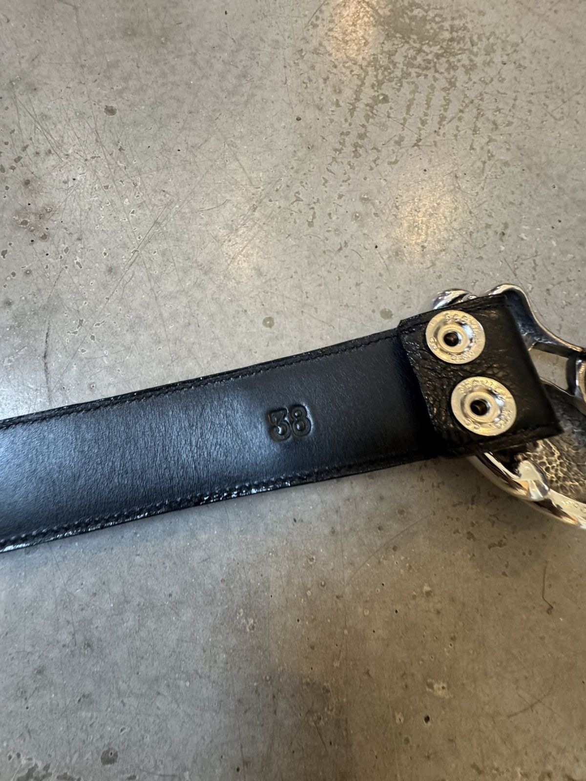 Chrome Hearts Chrome Hearts Rolling Stones Belt Size 38 - 10 Thumbnail