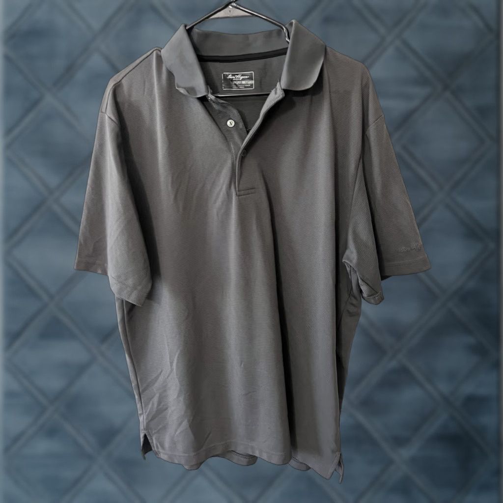 Hogan Ben Hogan Performance Mens Gray Polo Shirt Size XL Size US XL / EU 56 / 4 - 1 Thumbnail