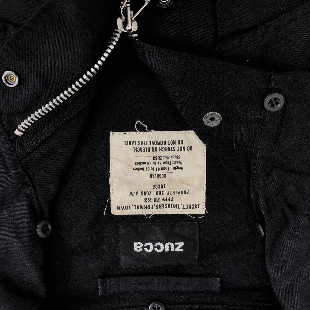 CABANE de ZUCCa × Issey Miyake × Zucca Vintage Zucca Issey Miyake Military M65 Jacket Size US M / EU 48-50 / 2 - 7 Thumbnail