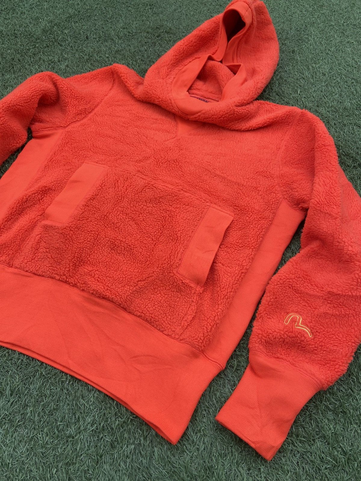 Evisu EVISU Yamane Fleece Strechable Pull Over Hoodie Size US M / EU 48-50 / 2 - 10 Thumbnail
