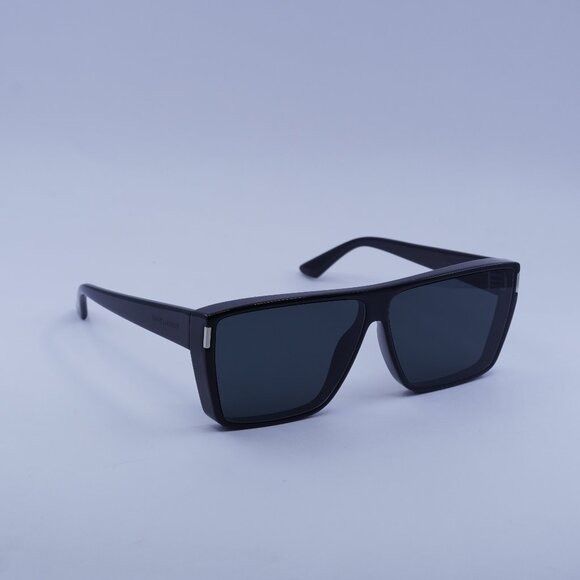 Saint Laurent Paris Saint Laurent SL 756 001 Sunglasses Black Square Frame Size ONE SIZE - 1 Thumbnail