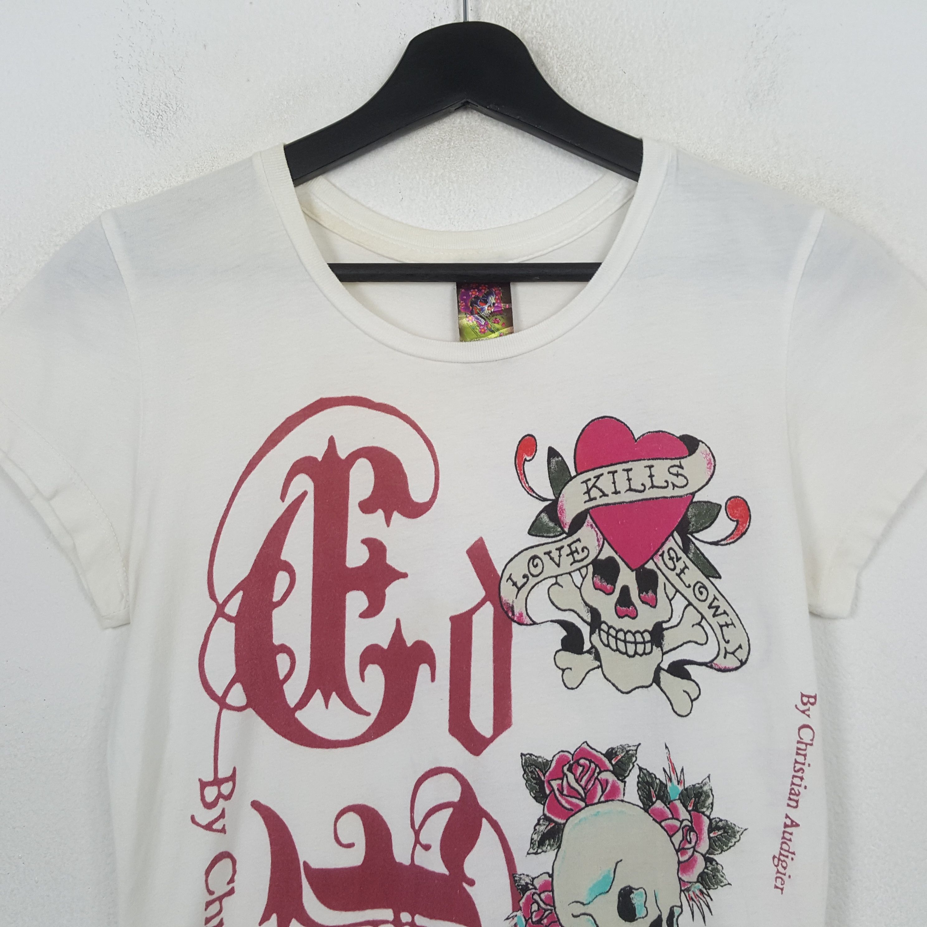 Ed Hardy Ed Hardy Christian Audigier Fashion Style Tshirt C301N66 Size XS / US 0-2 / IT 36-38 - 2 Thumbnail