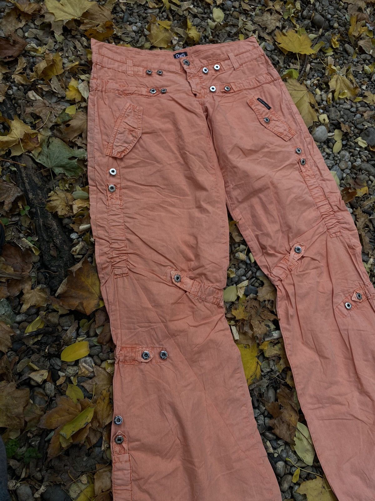 Dolce & Gabbana Avantgarde Dolce&Gabbana D&G Multipocket Cargo Pants Size 26" / US 2 / IT 38 - 6 Thumbnail
