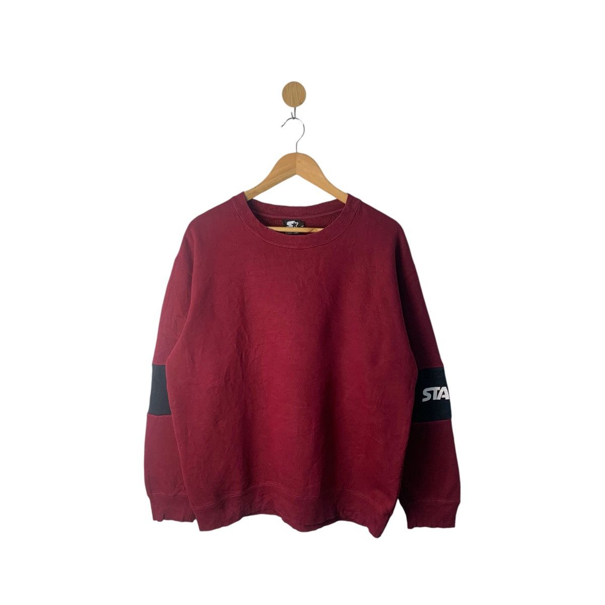 Starter × Vintage Vintage Starter Sweatshirt Jumper Pullover Crewneck Size US L / EU 52-54 / 3 - 1 Thumbnail