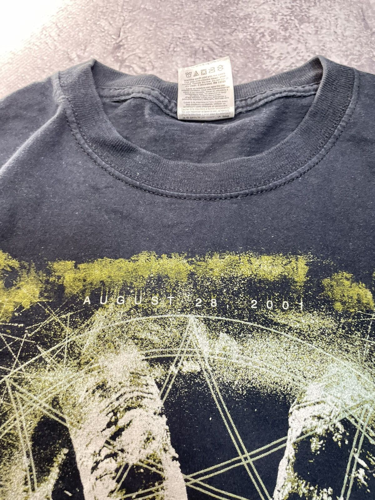 Band Tees Vtg Y2K Slipknot IOWA 2001 Nu Metal Tour Band Tee Size US M / EU 48-50 / 2 - 3 Thumbnail