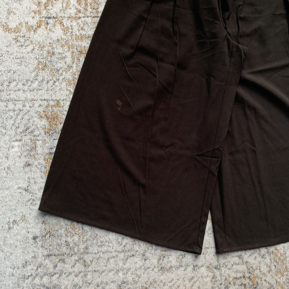 Japanese Brand Rare Japanese Brand GU Yohji Style Heavy Wide Pants Size US 30 / EU 46 - 3 Thumbnail