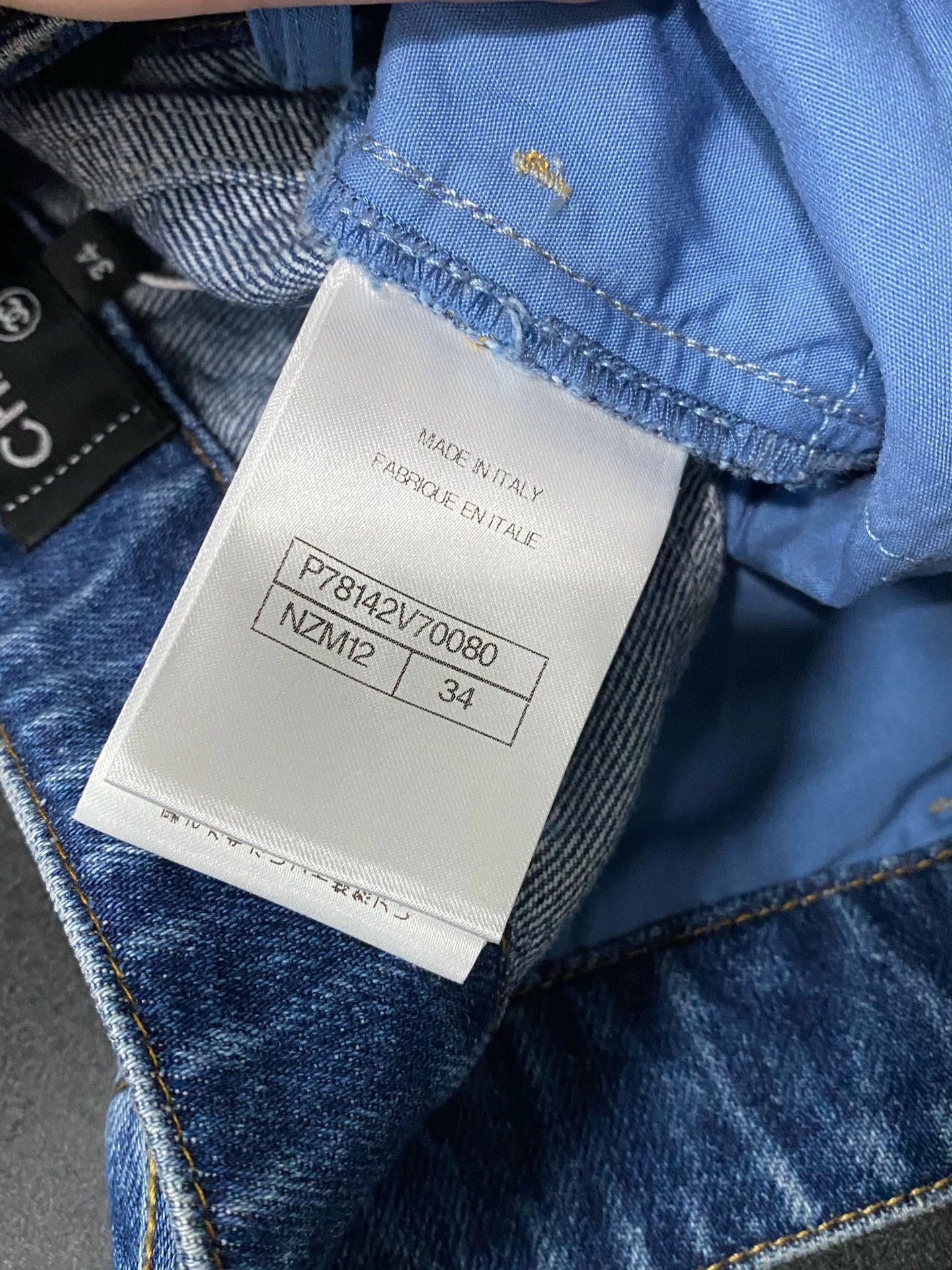 Chanel Chanel Jeans Size: 34 Condition: Brand New Size 34" / US 12 / IT 48 - 8 Thumbnail