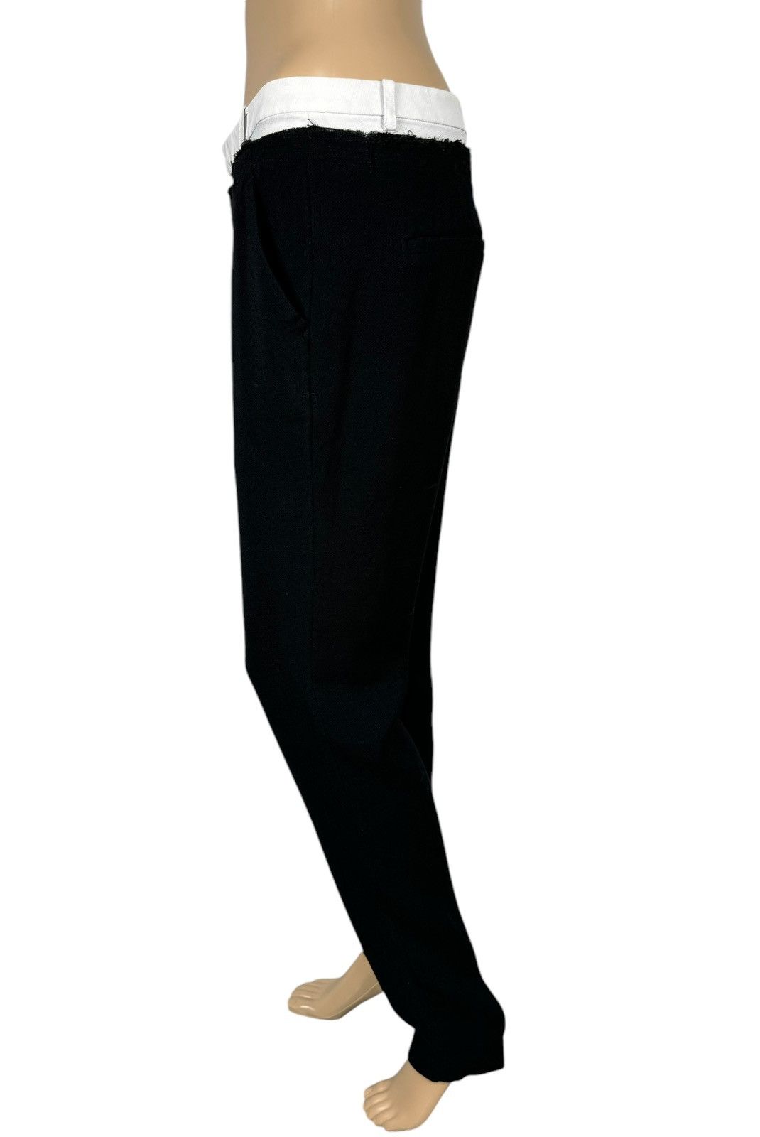 Helmut Lang Helmut Lang Archive Double Waist Pants Wool-Silk size 2 Size 27" / US 4 / IT 40 - 5 Thumbnail