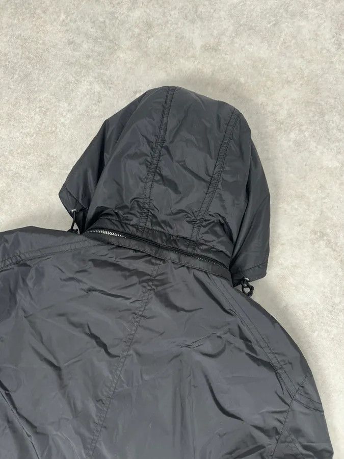 Gucci AW2013 Gucci Black Long Windbreaker Hooded Jacket Size US M / EU 48-50 / 2 - 6 Thumbnail