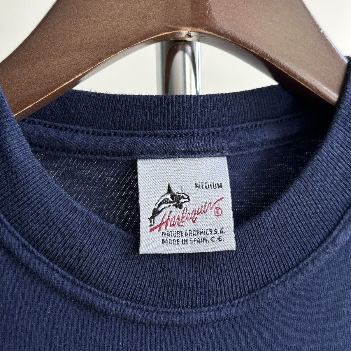 Vintage Vintage 1992 Harlequin Dolphin’s Graphic Tee Size US M / EU 48-50 / 2 - 7 Thumbnail